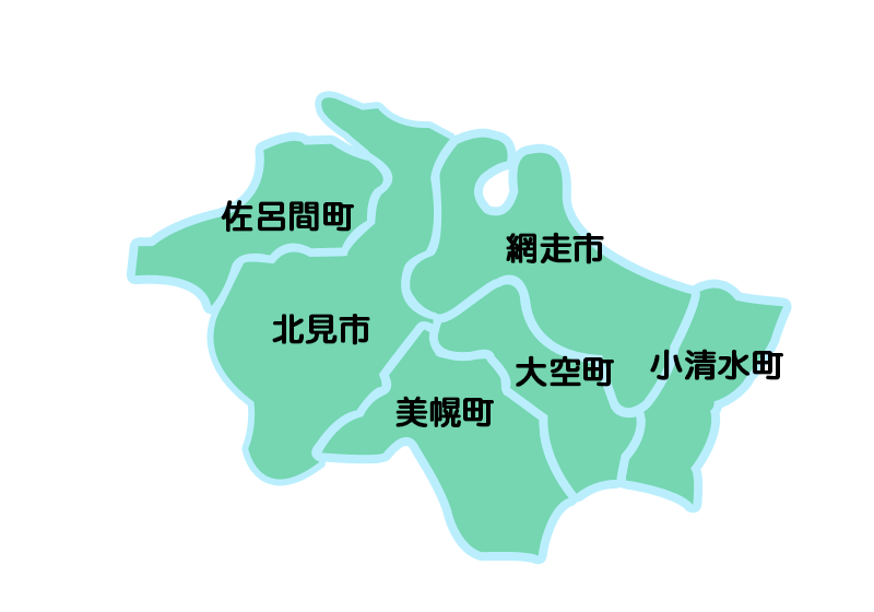 対応エリアー地図